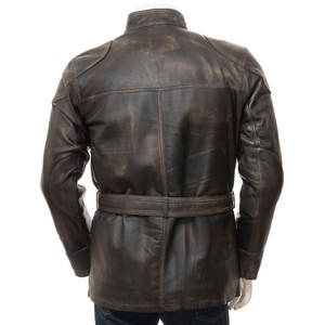 Gran oferta 2025, chaqueta elegante de cuero de vaca para hombre, chaqueta transpirable de invierno para exteriores de talla grande a la moda para hombre - Product Image 2