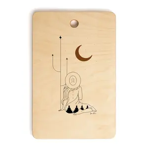 Tabla de servir de corte de madera natural, precio al por mayor, para el hogar y restaurante, utensilios de cocina, acabado de mármol de lujo - Product Image 4