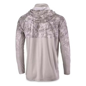 Personalizado de alta calidad térmica Largemouth Bass Fish Fishing 3D Bomber Full-Snap Varsity Letterman Hoodies Basics Jacket 100% algodón - Product Image 2