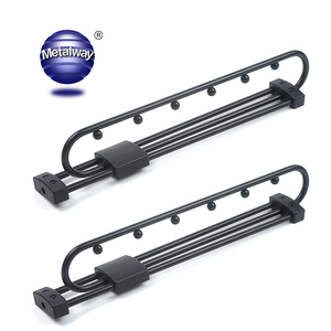 Idéal Heavy Duty <span class=keywords><strong>extensible</strong></span> Tige de <span class=keywords><strong>placard</strong></span> coulissante Garde-robe Tige de <span class=keywords><strong>placard</strong></span> Augmentation de l'espace de stockage Tige de suspension - Product Image 2
