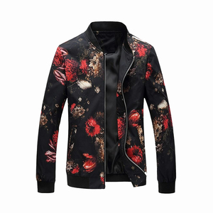 Blousons Bomber Imprimés Tendance pour Adultes – Confortables, Style Streetwear, Col Montant, Imperméables, Coupe-Vent, Écoresponsables - Product Image 4