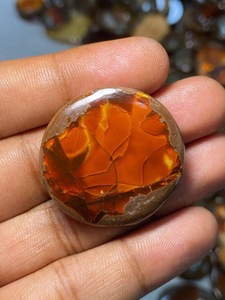 Pierres précieuses Cabochon en vrac d'opale de feu mexicaine de haute qualité belle forme de mélange toutes les tailles pour guérir les pierres précieuses mexicaines d'opale de cristal, - Product Image 2