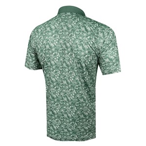 Tela de punto de LICRA de poliéster personalizada para hombre con estampado de logotipo para golf y trabajo bordado para Polo Shir - Product Image 1