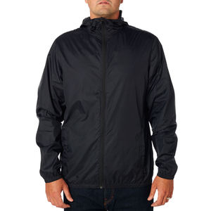 Chaqueta Cortavientos Deportiva Informal de Poliéster para Hombre, con Cuello Alto, Ligera, Impermeable, con Logotipo Personalizado - Product Image 3
