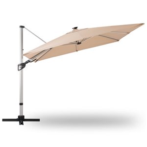 Sombrilla grande personalizada para <span class=keywords><strong>patio</strong></span>, sombrilla, solar, led, luz cálida, colgante, jardín, sombrilla a prueba de sol - Product Image 6