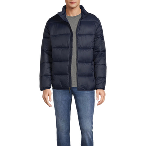 Manteaux chauds et légers pour l'extérieur avec logo personnalisé Parkas pour hommes Manteau d'hiver en duvet bouffant de bulles Chaqueta De Cuero Vestes bouffantes pour hommes - Product Image 2