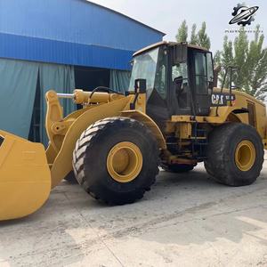 Chargeuse sur pneus Caterpillar 972H d'occasion, 25 tonnes, godet de 4 m³, marque japonaise d'origine, construction, faible nombre d'heures, certifiée CE, d'occasion - Product Image 5