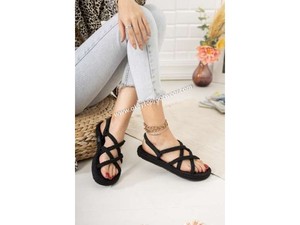 Sandalias personalizadas de cuerda de varios colores sólidos para mujer Sandalias de cuerda de uso diario suaves antideslizantes de estilo único de peso ligero - Product Image 6