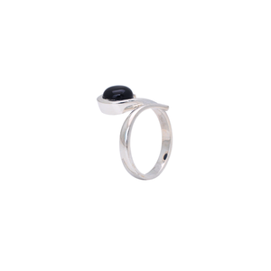 925 Sterling Silver Trendy <b>Statement</b> <b>Ring</b> with Black Onyx Ladies Wedding/Party Jewelry Bulk Stacking Finger <b>Ring</b> Onyx <b>Ring</b> gift - Product Image 3