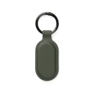 Portachiavi in Silicone e Moschettoni in Acciaio Inox Sostenibili Baltimore RCS, Gadget Ecologici con Stampa Digitale - Product Image 4