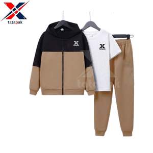 Ensembles de sweats à capuche et de sweat-shirts en tricot respirant imprimés vintage d'hiver à forte demande pour hommes, en polyester/coton polaire, vente en gros en vrac - Product Image 5