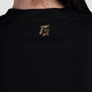 เสื้อยืด Glisten สีดำ ผ้าเจอร์ซีย์คอตตอน 100% - Product Image 5