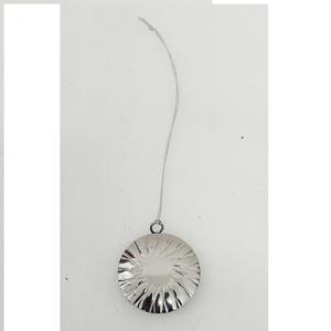 Decoración Navideña de Metal con Forma Personalizada, Moderna, Móvil, de Calidad Premium, Textura Grabada, Copo de Nieve Colgante, Acero Inoxidable - Product Image 1