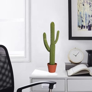 Plantes vertes ornementales de cactus artificiel haut de gamme pour la décoration de la maison - Product Image 6