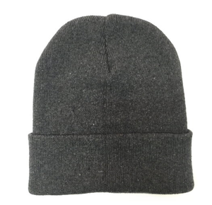 RPET écologique 50% polyester recyclé 50% acrylique bonnet en tricot nouveau design chapeau d'hiver chaud chapeau d'hiver - Product Image 5