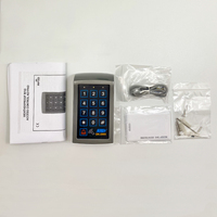 Sistema de control de acceso de seguridad para interiores, sistema de montaje en superficie, fácil de operar, lector de tarjetas EM, dos salidas, 12V, 1 unidad