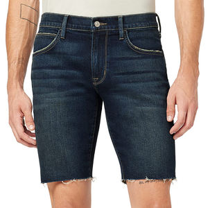 Shorts Vaqueros Clásicos para Hombre, Ecológicos, de Lavado Oscuro Sólido, con Elasticidad Suave y Secado Rápido, Ideales para Uso Diario - Product Image 5