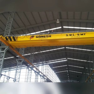 Grúa EOT de doble viga Ganesh Engineering, grúa de viaje aérea eléctrica de acero dulce de 30-40 toneladas, precio de fábrica OEM - Product Image 6
