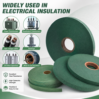 Rouleau d'isolation électrique en papier crépon PET pour transformateur, résistant à la chaleur, thermiquement stable et compatible avec l'huile, de qualité industrielle