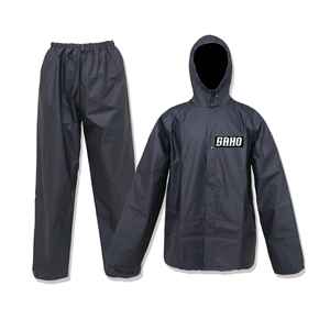 Chaqueta impermeable GAA con carcasa exterior duradera, espalda de malla transpirable y bolsillos impermeables con cremallera para deportes al aire libre OEM MOQ - Product Image 6