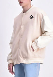 Chaqueta Universitaria Personalizada Rosa, Cortavientos Informal, Sudadera Deportiva, Chaqueta Bomber Ligera, Chaqueta Universitaria Rosa de Béisbol - Product Image 4