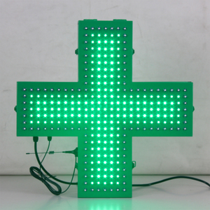 ป้ายร้านขายยาแบบ LED แสดงข้อความข้ามหน้าจอสีเขียว - Product Image 5