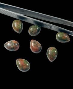 Natural Unakite Jasper Cabochon Loose Gemstone for Jewelry Making Oval Shape <b>Healing</b> <b>Crystal</b> Wholesale Supplier - Product Image 3