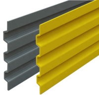 Mains courantes en FRP pultrudées pour rampe d'escalier extérieure en fibre de verre GRP Kickplate et raccords de connecteur inclus