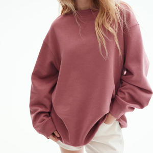 Sudadera personalizada para mujer con logotipo personalizado bordado estampado cómodo pulóver elegante traje para uso diario informal - Product Image 4