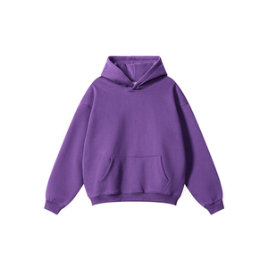 Venta al por mayor 420gsm 100% Algodón Oversized Drop Shoulder Heavyweight Fleece Hoodies Bordado Impresión digital Otoño Perfect Match - Product Image 6