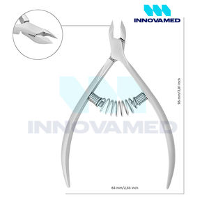 2025 acier inoxydable Ultra Sharp Heavy Duty facile à utiliser anti-dérapant produit durable pinces à cuticules pour les soins de beauté personnels - Product Image 3