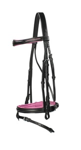 Handcrafted <b>Horse</b> Leather Bridle with Reins Wholesale Premium English Western Riding Bridle Durable Training Bulk Equestrian - Product Image 3