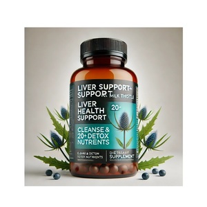 Natural Herbal <b>Liver</b> Support Capsules for Daily Cleanse <b>Detox</b> Repair Digestion Energy and Wellness <b>Supplement</b> for Adults - Product Image 2