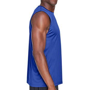 Débardeur robuste pour hommes avec tissu léger respirant parfait pour Fitness musculation Gym course vêtements d'été - Product Image 3