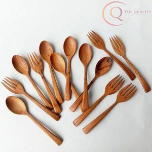 ชุดช้อนส้อมไม้ออร์แกนิก ผิวสัมผัสแบบด้าน  ภาชนะใช้แล้วทิ้งที่ยั่งยืนสำหรับไลฟ์สไตล์ที่รับรู้และใส่ใจ - Product Image 6