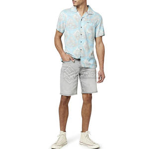 Short en jean pour hommes 100% coton de haute qualité motif solide vêtements d'entraînement décontractés Offre Spéciale pour une utilisation - Product Image 3