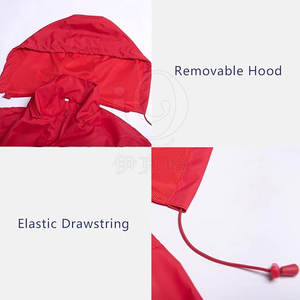 Chaqueta Cortavientos con Capucha de Lona de Alta Calidad, Logotipo Frontal Personalizado, Ropa de Moda de Invierno - Product Image 2