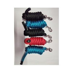 Produits équestres personnalisés Corde de plomb pour cheval de qualité supérieure avec pince à pression en laiton disponible au prix de gros de l'Inde - Product Image 1