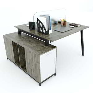 Mesa de Centro Moderna Minimalista de Madera de Caucho de 120x150cm con Patas de Montaje con Sistema PLY HBPL020 - Product Image 1