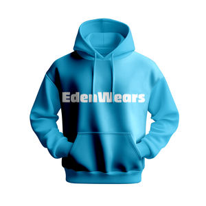 Vente en gros de sweats à capuche en coton 100% uni, longs et surdimensionnés, très demandés pour l'hiver, vêtements pour hommes et femmes, logo personnalisé - Product Image 5