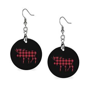 Nuevo diseño, imagen de alta calidad, superventas con el mejor precio, pendientes africanos hechos a mano impresos, madera - Product Image 3