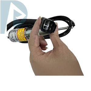 โซลินอยด์ดับเครื่องยนต์ 24V รุ่น 11N666090 11N6-66090 สำหรับรถขุด R210LC-7H R220LC-7H อะไหล่เครื่องจักรก่อสร้าง - Product Image 4