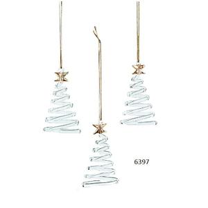 Bolas de cristal de Navidad multicolor, adornos colgantes para árbol y decoración para fiesta de boda, decoraciones festivas para árboles de Navidad - Product Image 3