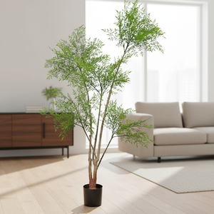 JOLAMIRA Gesimuleerde Nan Tian Zhu Gebruikersserie Eco-vriendelijke PVC Duurzame Meerdelige Groene Plantenset met Hoge Simulatie - Product Image 1