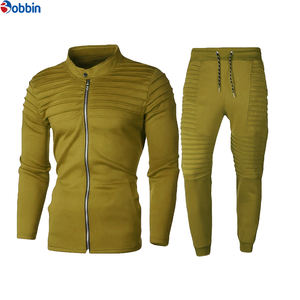 Conjunto Deportivo de Moda para Hombre, Traje Deportivo de 2 Piezas, Pantalones, 100% Algodón, Traje Masculino Personalizado de Alta Calidad, Chándal para Hombre - Product Image 3