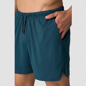 Pantalones Cortos Deportivos Casuales de Verano para Hombre, Oxford, Cintura Elástica Media, Ajuste Holgado, Color Sólido, Secado Rápido, Transpirables, Cierre de Cremallera, Largo hasta la Rodilla, Talla XL - Product Image 3