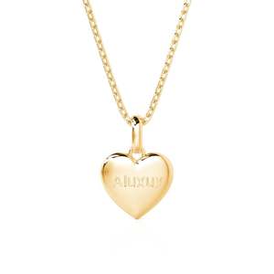 Collier personnalisé Jeulia avec pendentif cœur gravé et pierre de naissance, simple et élégant pour tous les jours - Product Image 2
