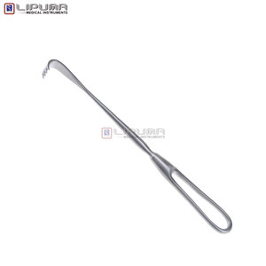 Oldberg Retractor Smooth Manual 19mm 8 1/4 Premium Instrumento quirúrgico de 4 puntas Retracción de tejido Certificado MOL - Product Image 6