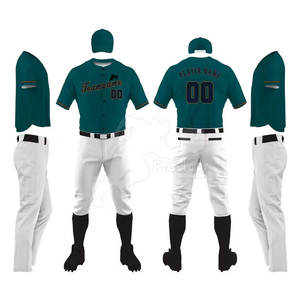 Uniforme de béisbol transpirable personalizado establece 100% poliéster equipo desgaste OEM servicio nueva llegada - Product Image 1