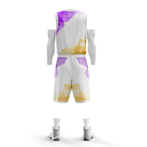 Pakistan Made Basketball Uniform Team <b>Shirt</b> And Sublimation Shorts Customized Color Basketball Uniform - Product Image 6